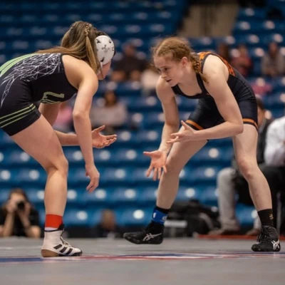 Youth wrestling instruction at Southwest Wrestling Camp in Chandler, AZ