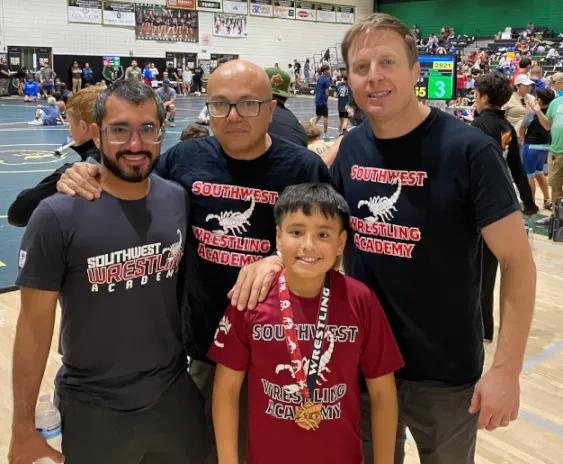 Recent wrestling tournament in Chandler, AZ